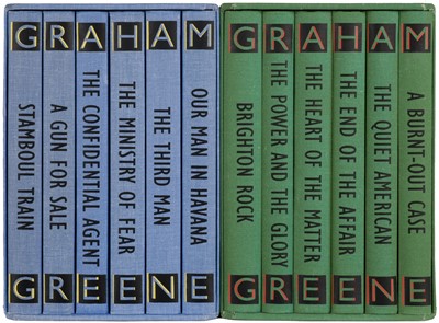 Lot 407 - Greene (Graham). Works, 12 volumes, Folio Society, 1996-97