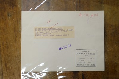 Lot 32 - China. A group of 15 gelatin silver print press photographs of Mao-era China, circa 1940s/1970s