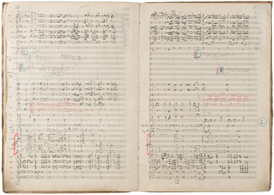Lot 286 - Walton (William, 1902-1983). Autograph manuscript full score for Belshazzar’s Feast, [1930-31]