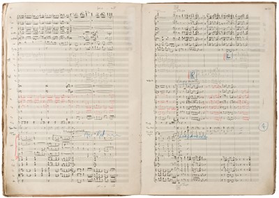Lot 286 - Walton (William, 1902-1983). Autograph manuscript full score for Belshazzar’s Feast, [1930-31]
