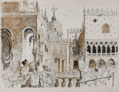 Lot 626 - Ward (John Standon, 1917-2007). San Marco Piazza, Venice
