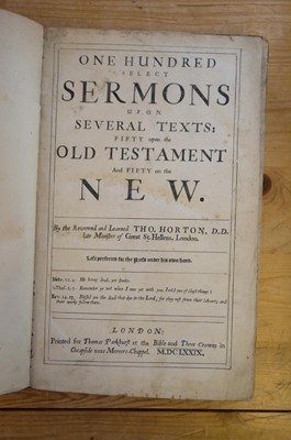 Lot 313 - Preston (John). The Brest-Plate [sic] of Faith and Love. A Treatise..., 1651