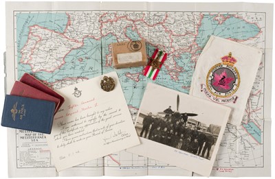Lot 61 - Royal Air Force. Archive relating to Corporal Frederick Martin, No. 92 Fighter Squadron, 1940-45