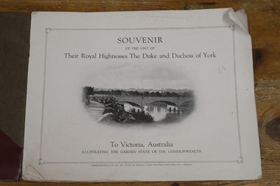 Lot 3 - Australia & New Zealand. Royal Visit of T.R.H. The Duke and Duchess of York.., an album...