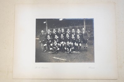 Lot 42 - Rugby. A group of 3 rugby team photographs, 1888, 1906 & 1936...