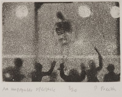 Lot 402 - Peter Freeth (b.1938). An unpopular spectacle