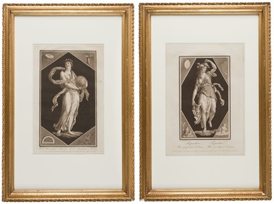 Lot 159 - Boizot (Antoine). A pair of classical engravings, Paris: circa 1790