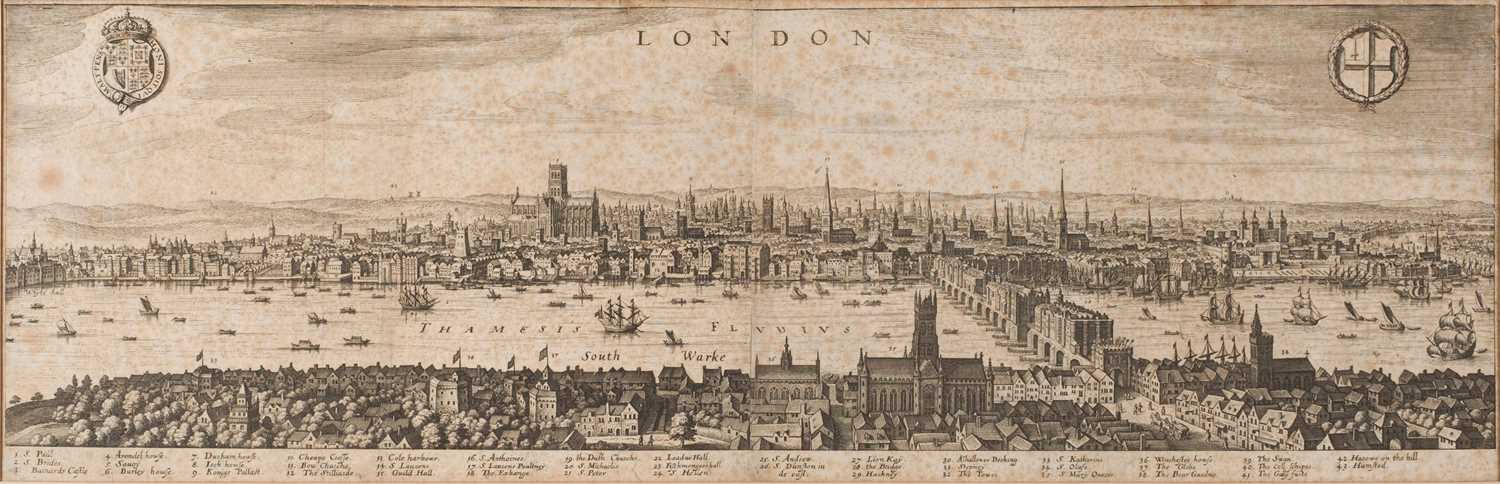 Lot 249 - London. Merian (Matthaus), London, published Frankfurt, circa 1650
