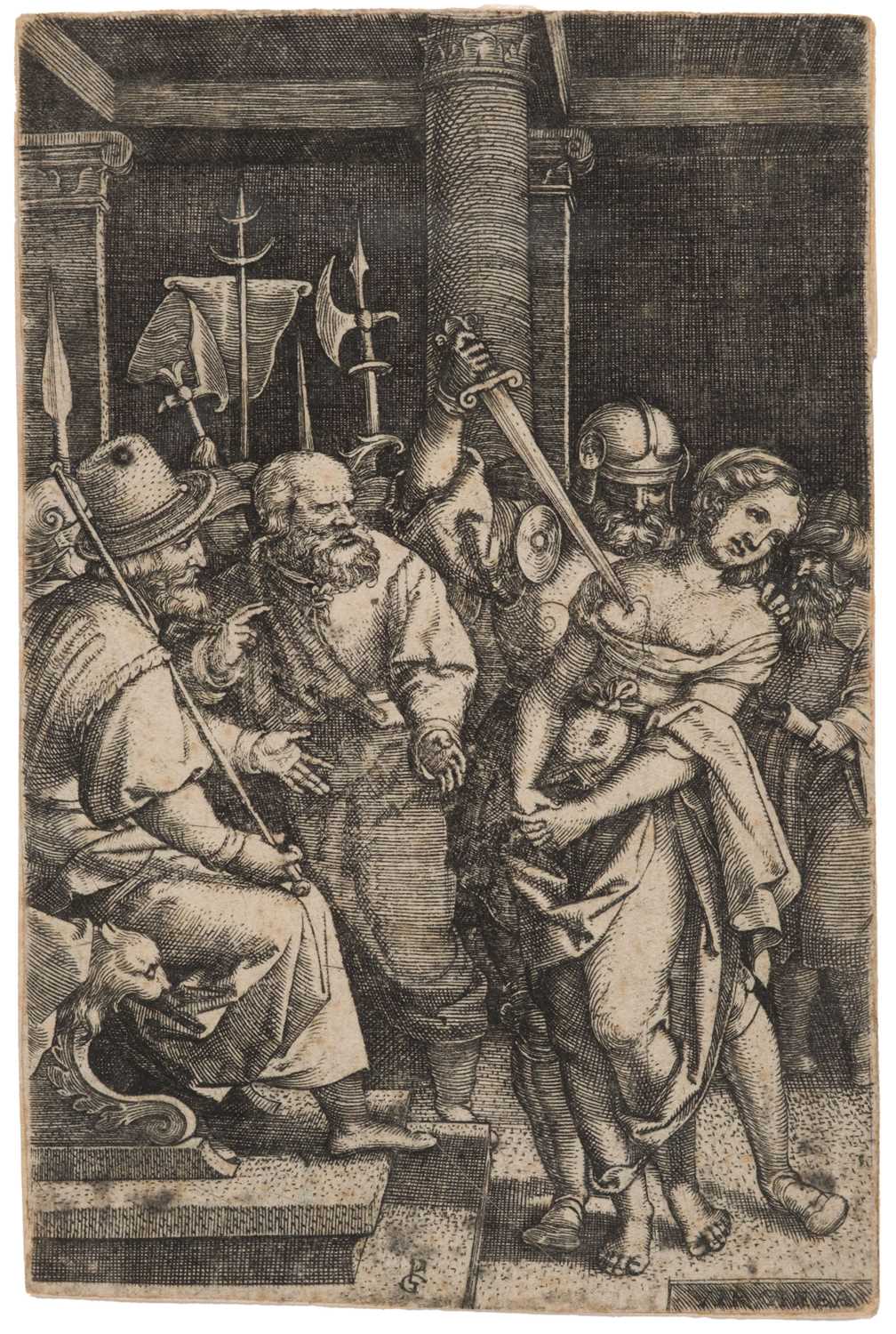 Lot 55 - Pencz (Georg, circa 1500-1550). Virginia Killed by her Father, circa 1546-47