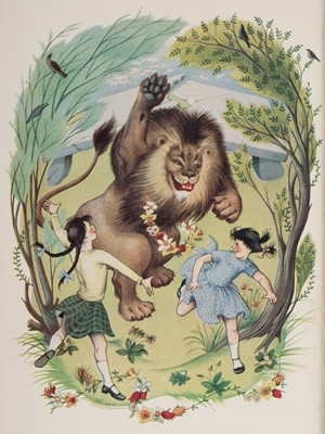 Lot 735 - Lewis (C. S.) The Lion, The Witch and The Wardrobe, 1st edition, 1950