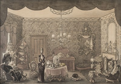 Lot 193 - Forbes-Robertson (Philippe, 1898-1968). Edwardian Parlour, 1940