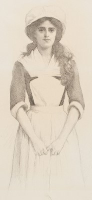 Lot 174 - English School. Gertrude Elliott as Peggy, circa 1902
