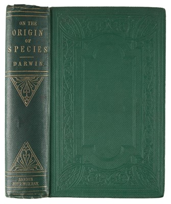 Lot 103 - Darwin (Charles). On the Origin of Species, 3rd edition, 1861