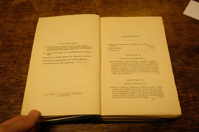 Lot 103 - Darwin (Charles). On the Origin of Species, 3rd edition, 1861