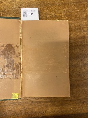 Lot 101 - Darwin (Charles). On the Origin of Species, 2nd edition, 5th thousand, 1860