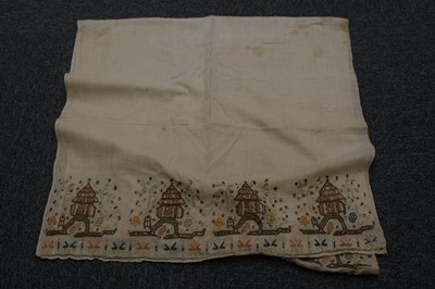 Lot 505 - Ottoman. A 19th century Turkish towel, & 16 other items