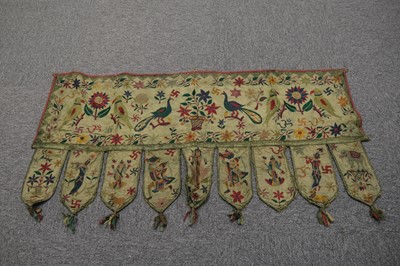 Lot 505 - Ottoman. A 19th century Turkish towel, & 16 other items