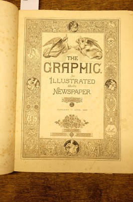 Lot 278 - The Graphic. 32 volumes (occasional duplicates), 1880 -95