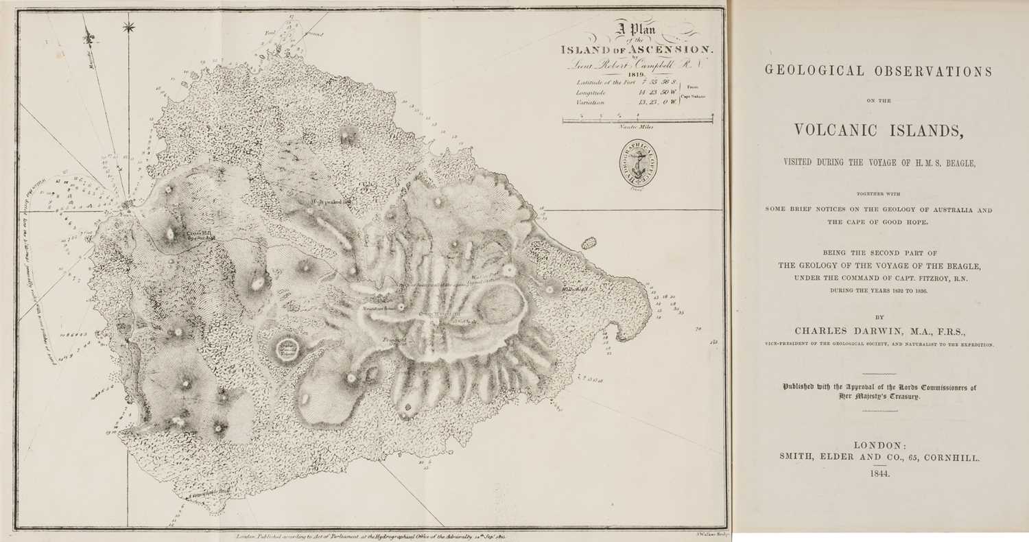Lot 93 - Darwin (Charles). Geological Observations on the Volcanic Islands, 1st edition, 1844