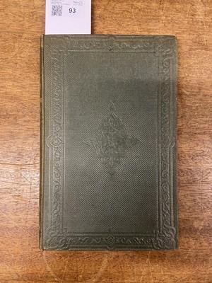 Lot 93 - Darwin (Charles). Geological Observations on the Volcanic Islands, 1st edition, 1844