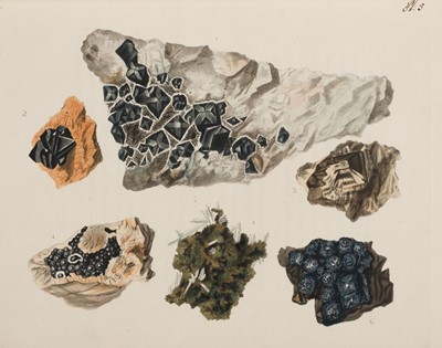Lot 78 - Rashleigh (Philip). Specimens of British Minerals, 2 parts in 1, 1797 & 1802