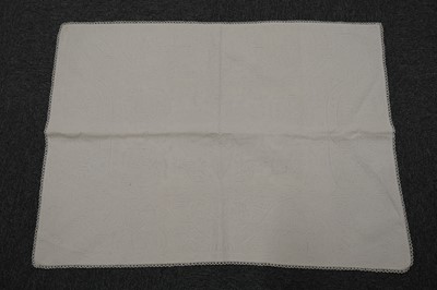 Lot 517 - Quilt. Portion of an 18th century quilted petticoat, stitched by John Hawker, 1789-1790