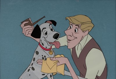Lot 663 - Disney. Pongo, an original celluloid from 101 Dalmatians