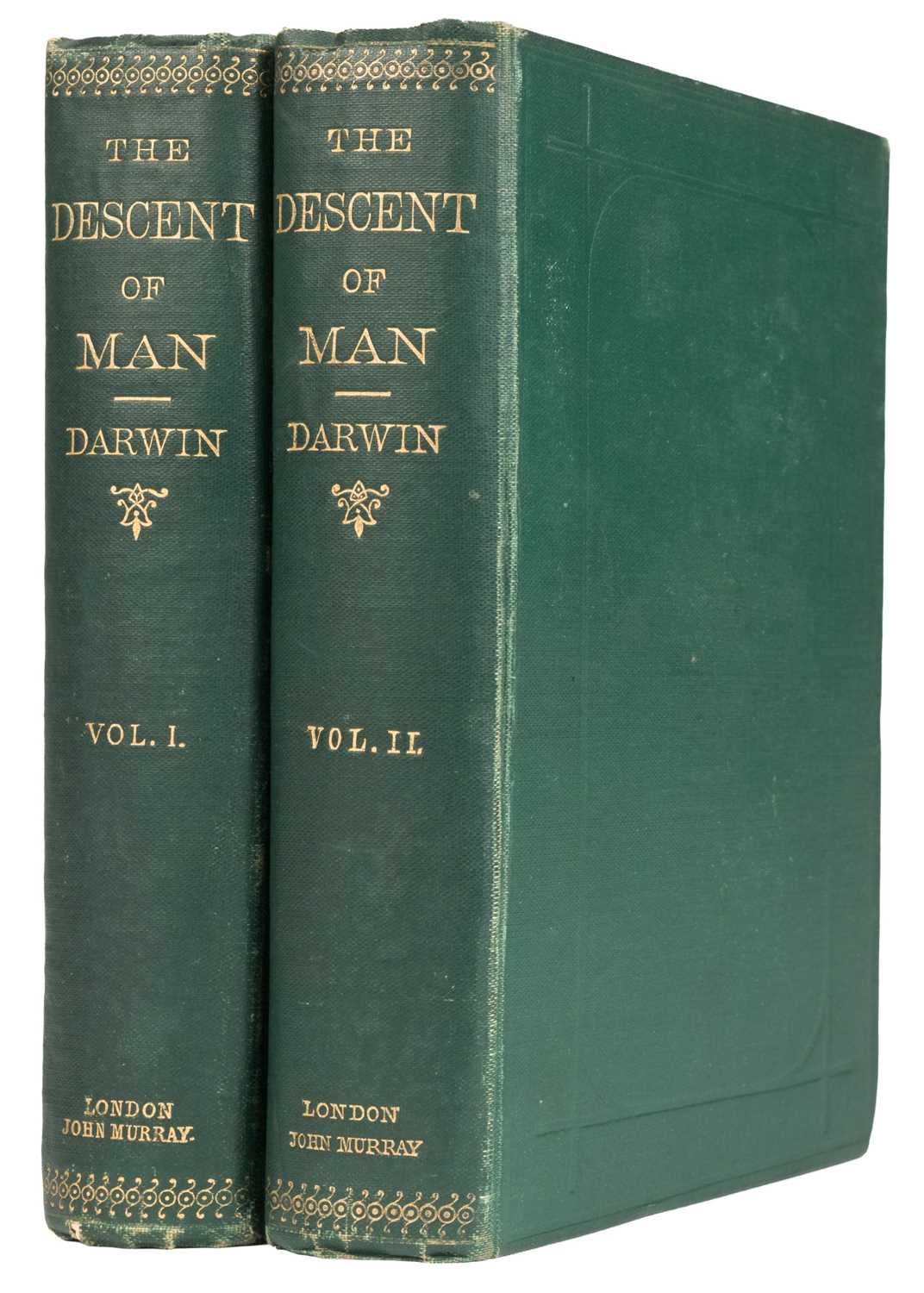 Lot 110 - Darwin (Charles). The Descent of Man, and selection in relation to sex, 2 vols., 1st ed., 1871