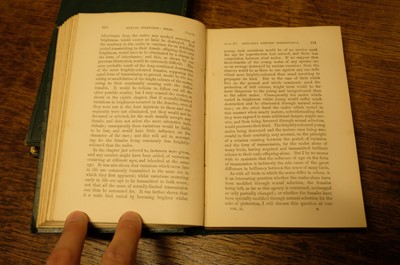 Lot 110 - Darwin (Charles). The Descent of Man, and selection in relation to sex, 2 vols., 1st ed., 1871