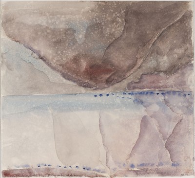 Lot 214 - Adams (Norman, 1927-2005). Heavy Clouds over the Sea - Rain - Sound of Scarp, 1972