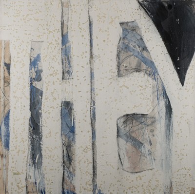 Lot 313 - McClelland (Suzanne, 1959-). They, 1993, acrylic, pen on canvas