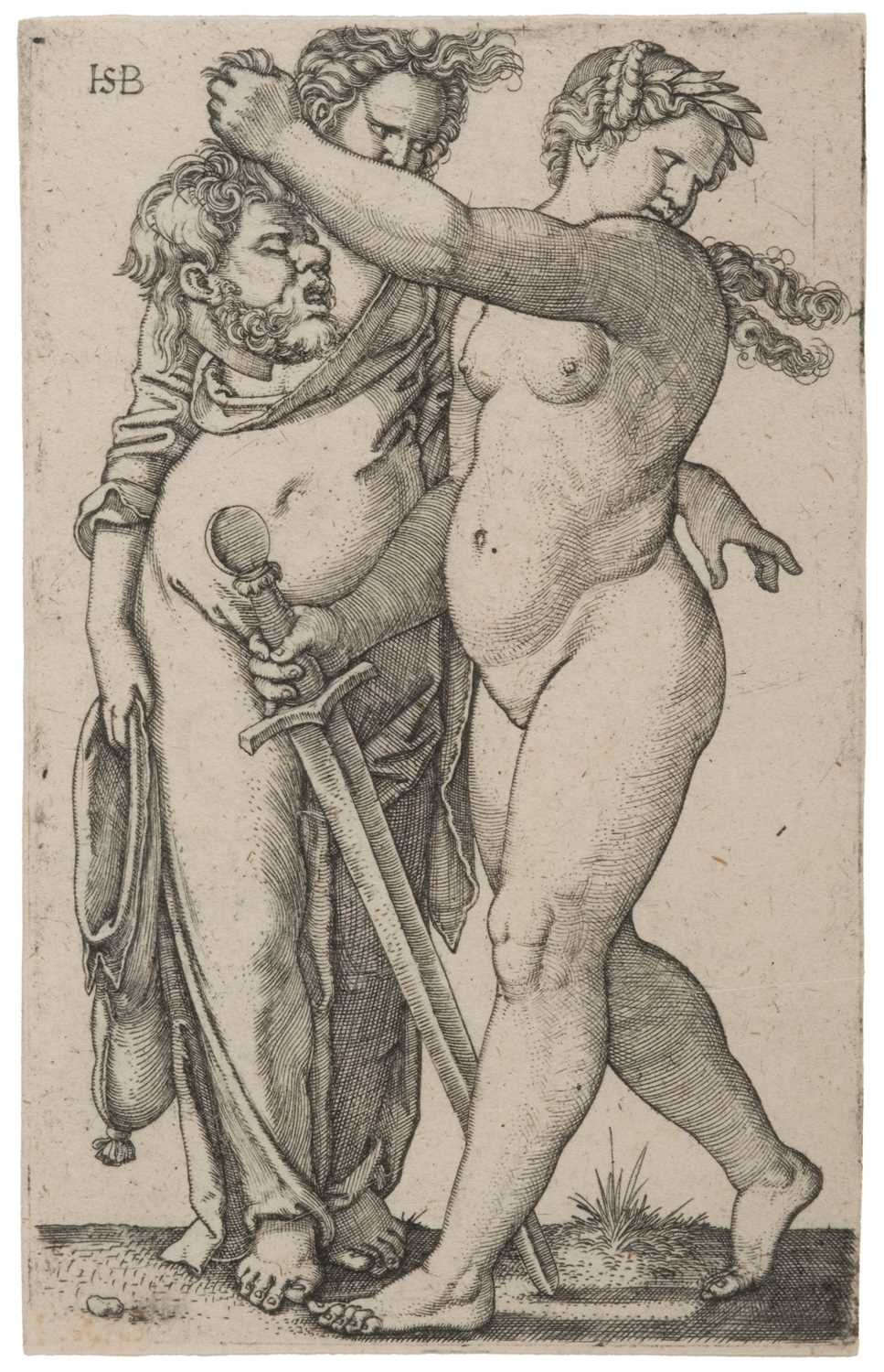Lot 54 - Beham (Hans Sebald, 1500-1550). Judith to the right of her Servant..., circa 1545
