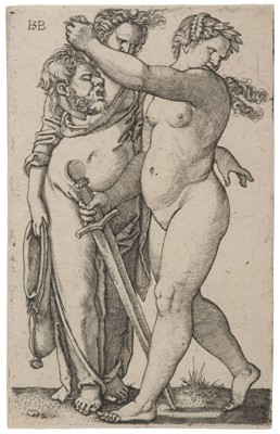 Lot 54 - Beham (Hans Sebald, 1500-1550). Judith to the right of her Servant..., circa 1545
