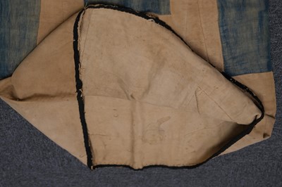 Lot 531 - Sudan. A Sudanese jibba and accompanying spear from the Madhist State era, circa 1880s-1890s