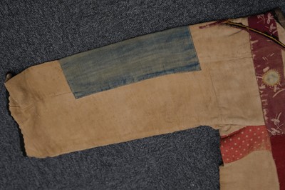 Lot 531 - Sudan. A Sudanese jibba and accompanying spear from the Madhist State era, circa 1880s-1890s