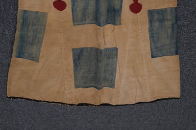 Lot 531 - Sudan. A Sudanese jibba and accompanying spear from the Madhist State era, circa 1880s-1890s