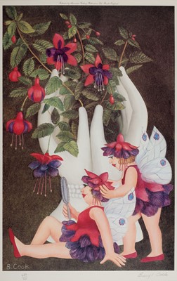 Lot 549 - Cook (Beryl, 1926-2008). Fuchsia Fairies, 1994