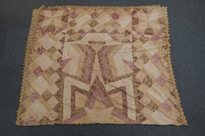 Lot 515 - Quilt. A Victorian yo-yo quilt, & 4 others