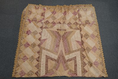 Lot 515 - Quilt. A Victorian yo-yo quilt, & 4 others