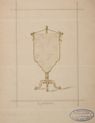 Lot 159 - Furniture. A collection of 11 furniture designs from E. Dreyfous, circa 1852