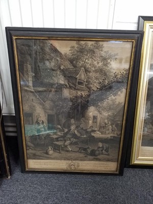 Lot 95 - Lucas (David, 1802-1881). Salisbury Cathedral with Rainbow (Large Plate), after John Constable