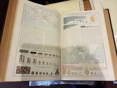 Lot 28 - Atlases. The Harmsworth Atlas and Gazetteer, 1907