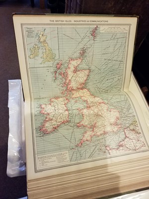 Lot 28 - Atlases. The Harmsworth Atlas and Gazetteer, 1907
