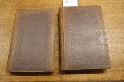 Lot 377 - Bronte (Charlotte). Jane Eyre, 3 volumes, 2nd edition, 1848