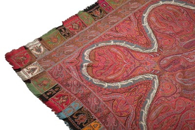 Lot 524 - Shawl. A long Kashmir shawl, North India, circa 1860