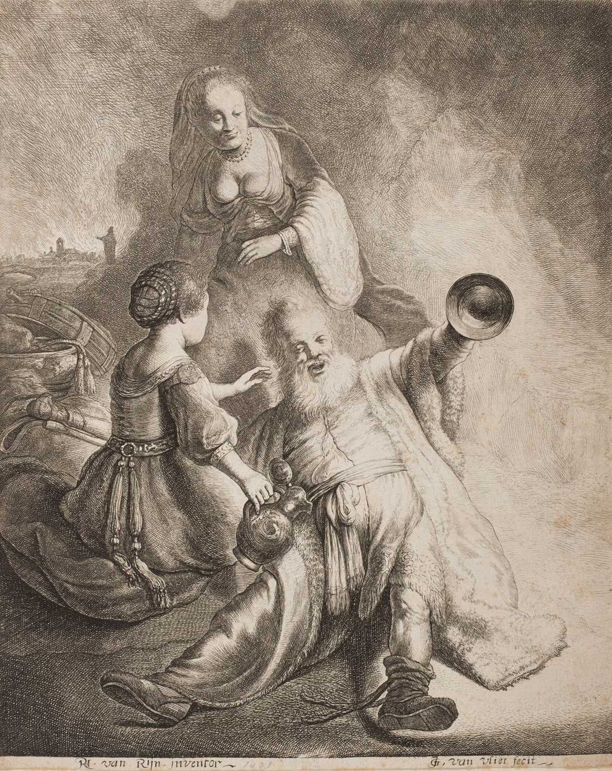 Lot 73 - Vliet (Jan Gillisz. van, circa 1610-1668). Lot and His Daughters, after Rembrandt, 1631