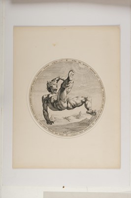 Lot 63 - Goltzius (Hendrick, 1558-1617). Icarus, from The Four Disgracers series, 1588