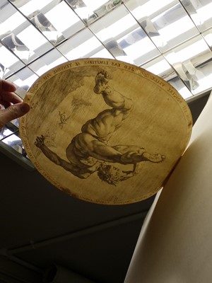 Lot 63 - Goltzius (Hendrick, 1558-1617). Icarus, from The Four Disgracers series, 1588