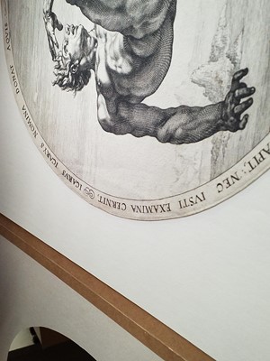 Lot 63 - Goltzius (Hendrick, 1558-1617). Icarus, from The Four Disgracers series, 1588