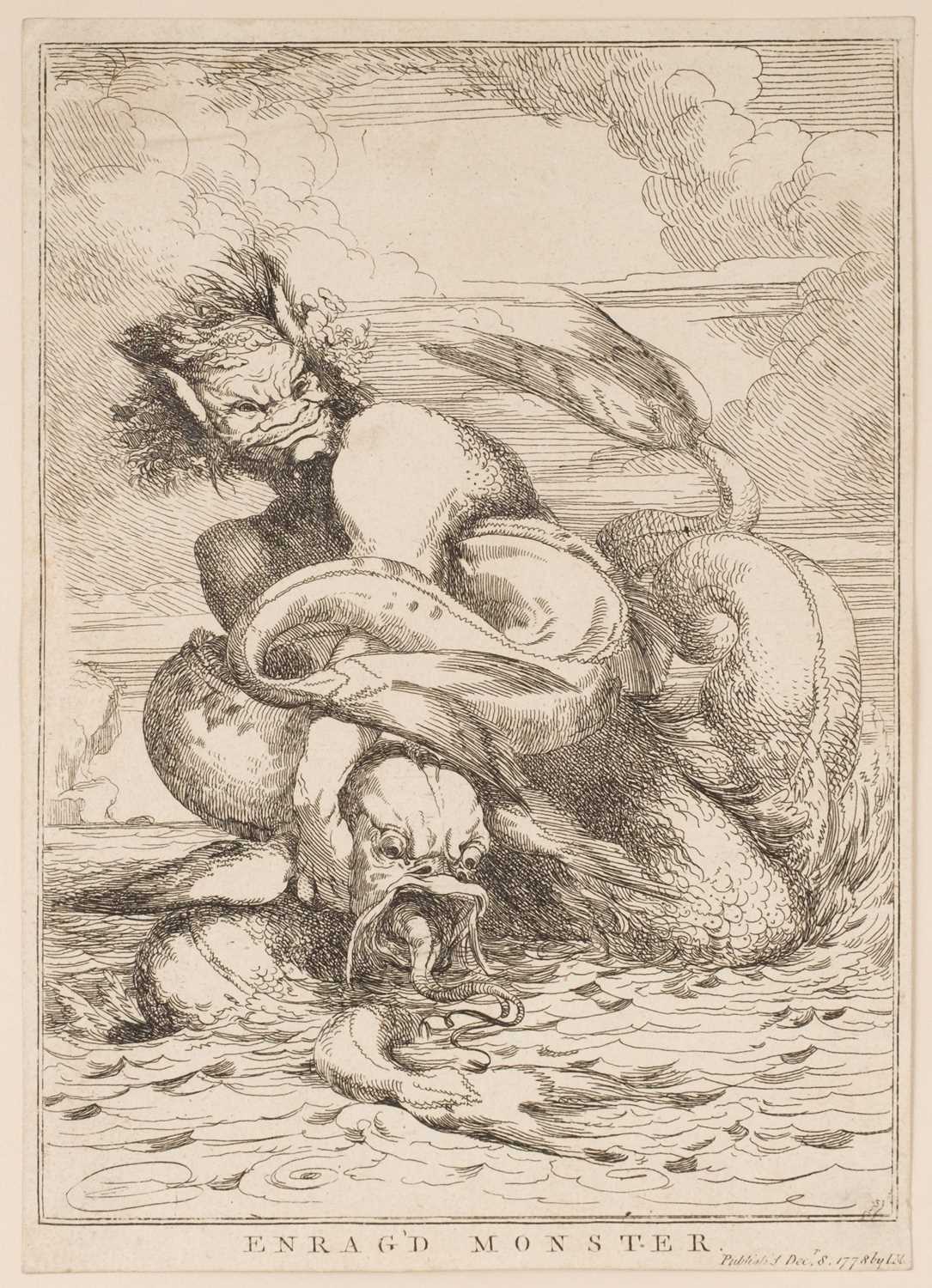 Lot 86 - Old Master Prints and Engravings. A large folio album of 17th, 18th & 19th century